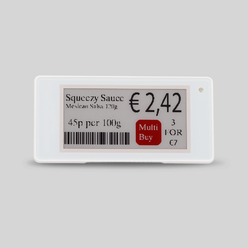 2.13" ELEKTRONİK RAF ETİKETİ