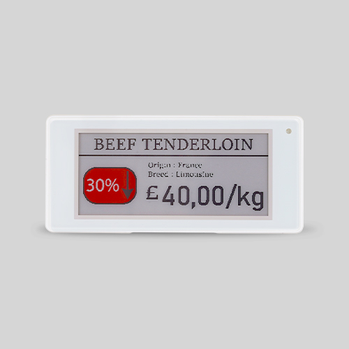 2.90" ELEKTRONİK RAF ETİKETİ